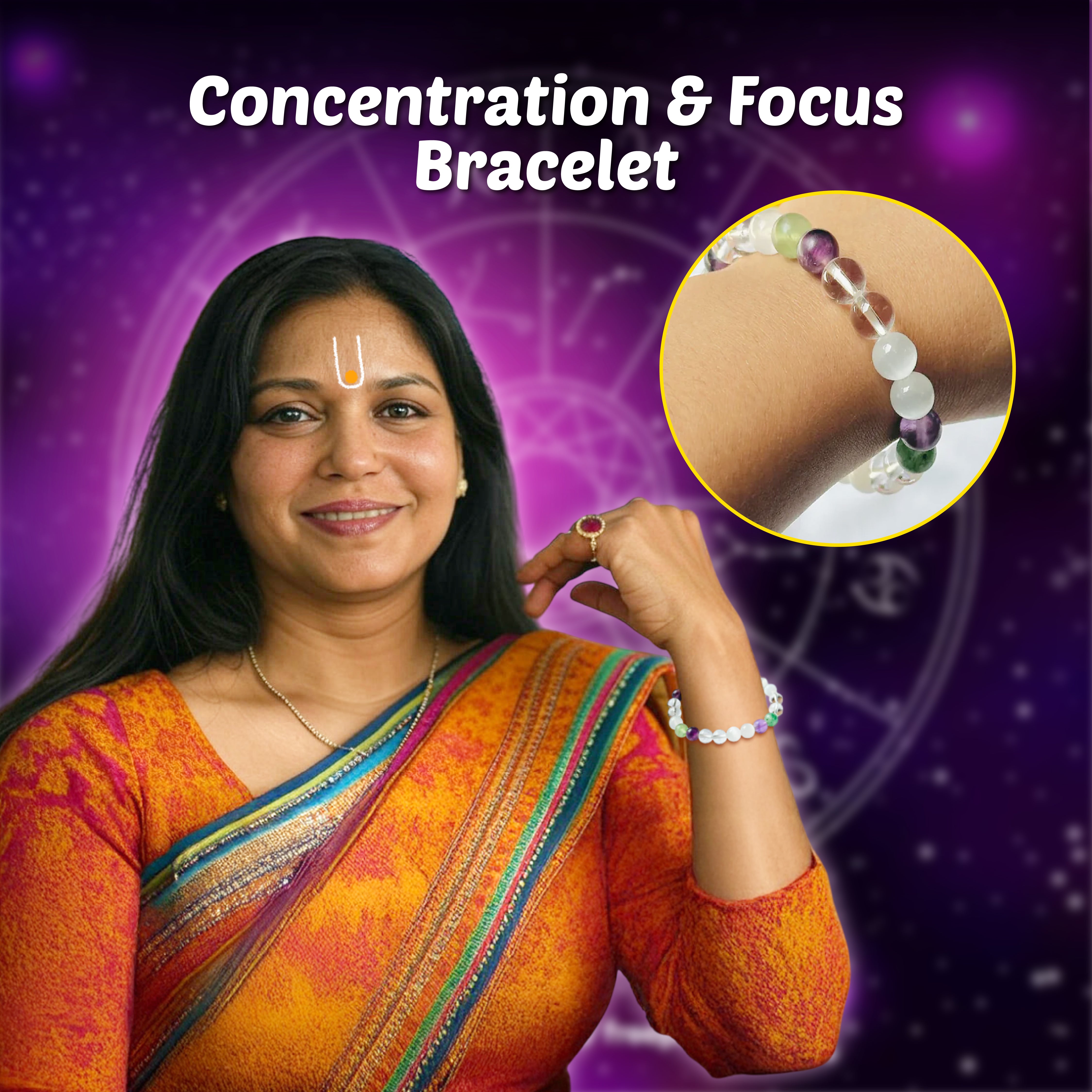 Concentration & Focus Bracelet (Sharpen Your Mind & Boost Productivity)