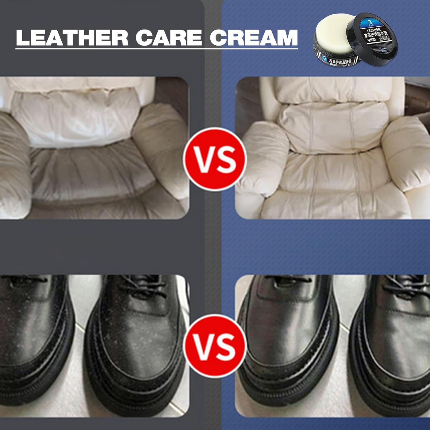LeatherShine™ - Leather Cleaning & Dirt Removal Cream (Buy 1 Get 1 Free 🔥🔥)