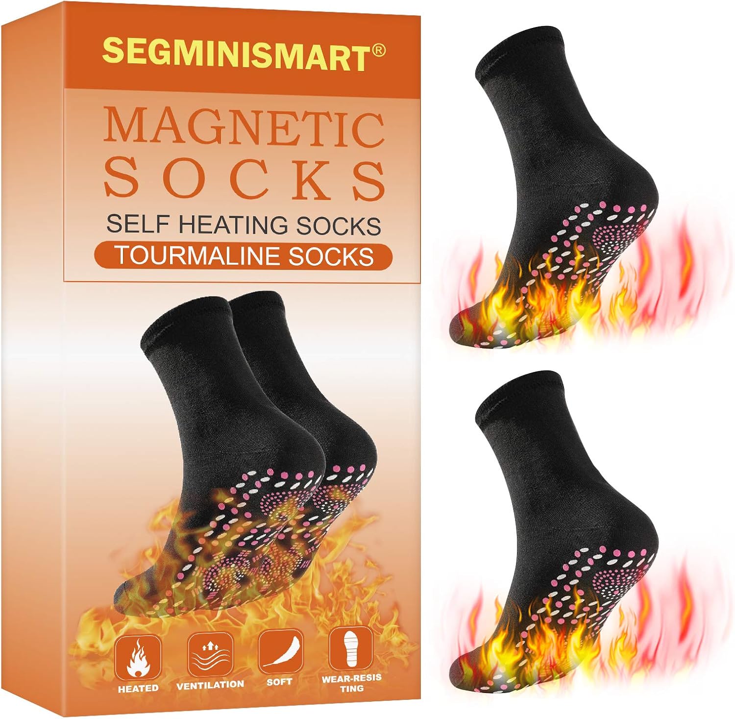 ReliefSocks™ - Acupressure Self-Heating Health Socks (Buy 1 Get 1 Free 🔥🔥)