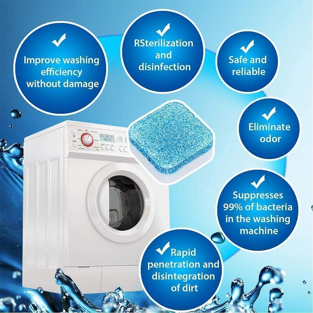 Freshtab™ - Washing Machine Deep Cleaning Tablets (Limited Stock 🔥🔥)