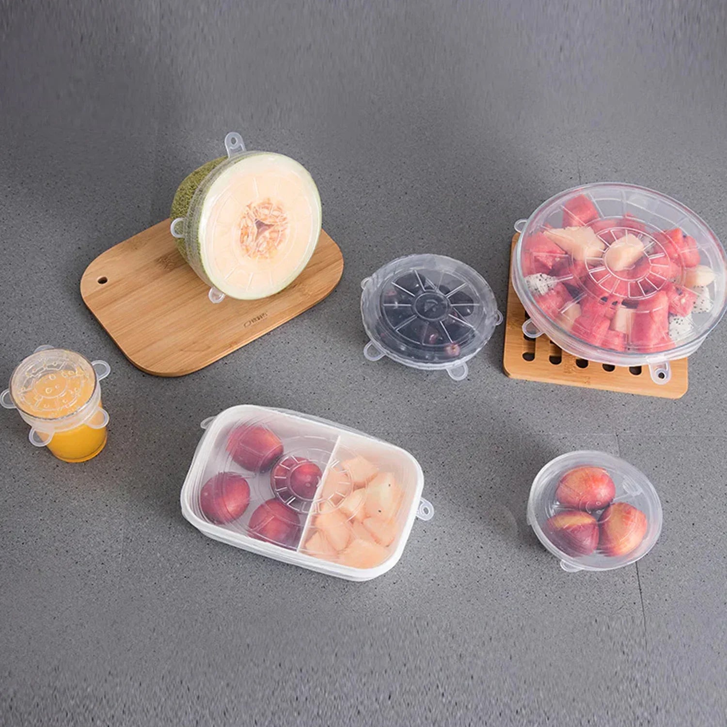 Multipurpose Silicone Lid - Reusable & Microwave Safe 🔥Hot Sale - Buy 6 Get 6 FREE 🔥