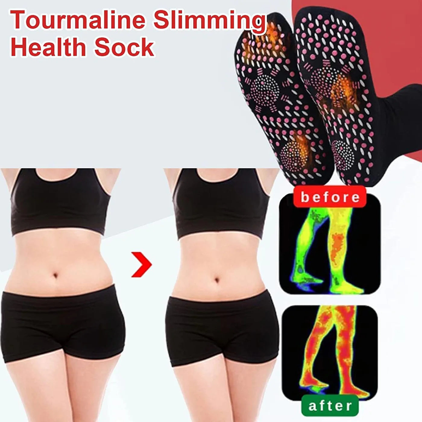 ReliefSocks™ - Acupressure Self-Heating Health Socks (Buy 1 Get 1 Free 🔥🔥)