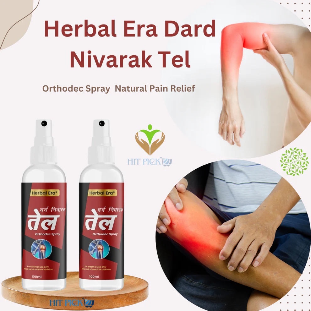 Herbal Era Pain Relief Spray - Natural Pain Relief Formula ( BUY 1 GET 1 FREE )